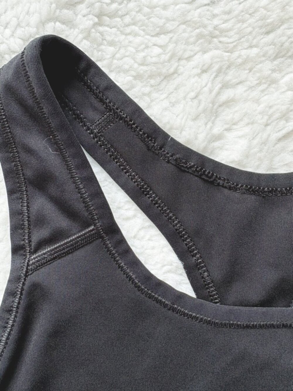 Nike Dri-FIT Sports Bra Black Racerback Size M Medium BV3636-010 Gym Yoga - Picture 7 of 10